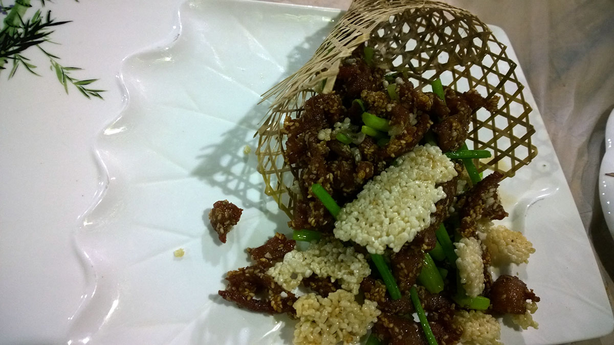 煎饼卷大葱