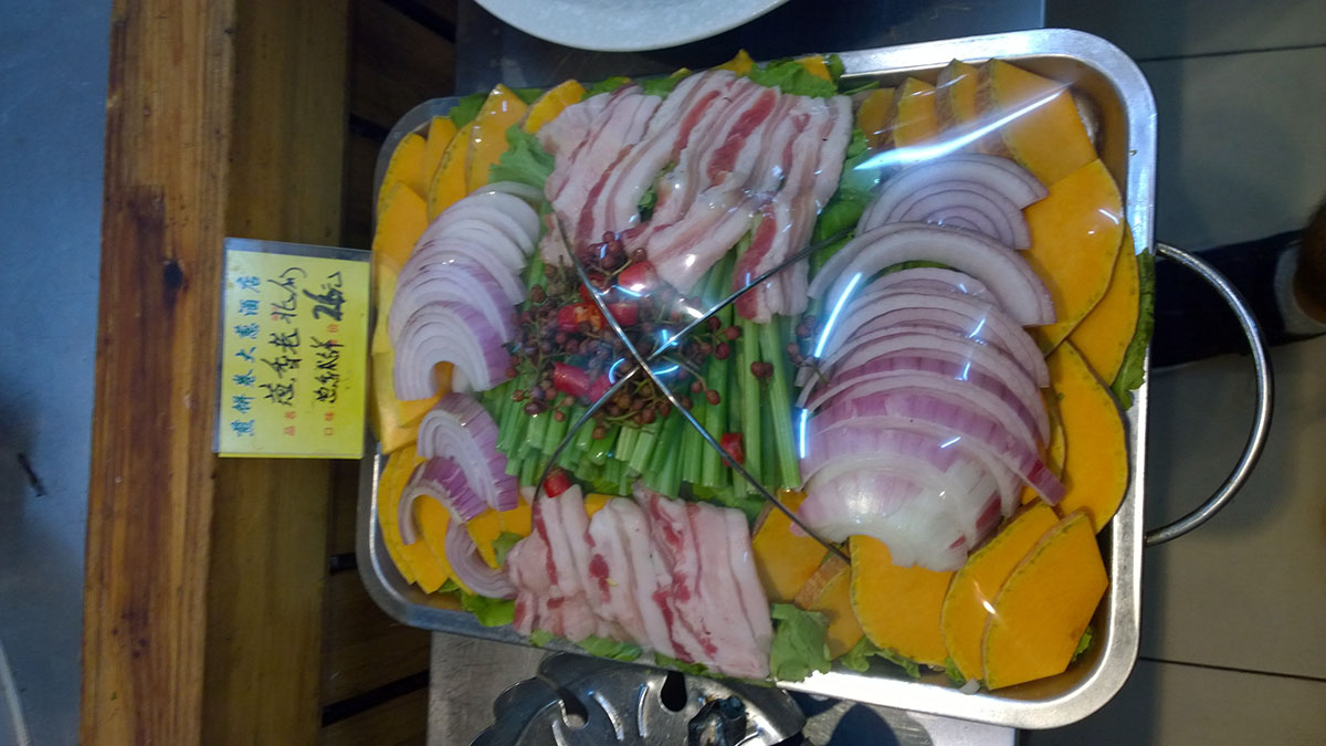 煎饼卷大葱