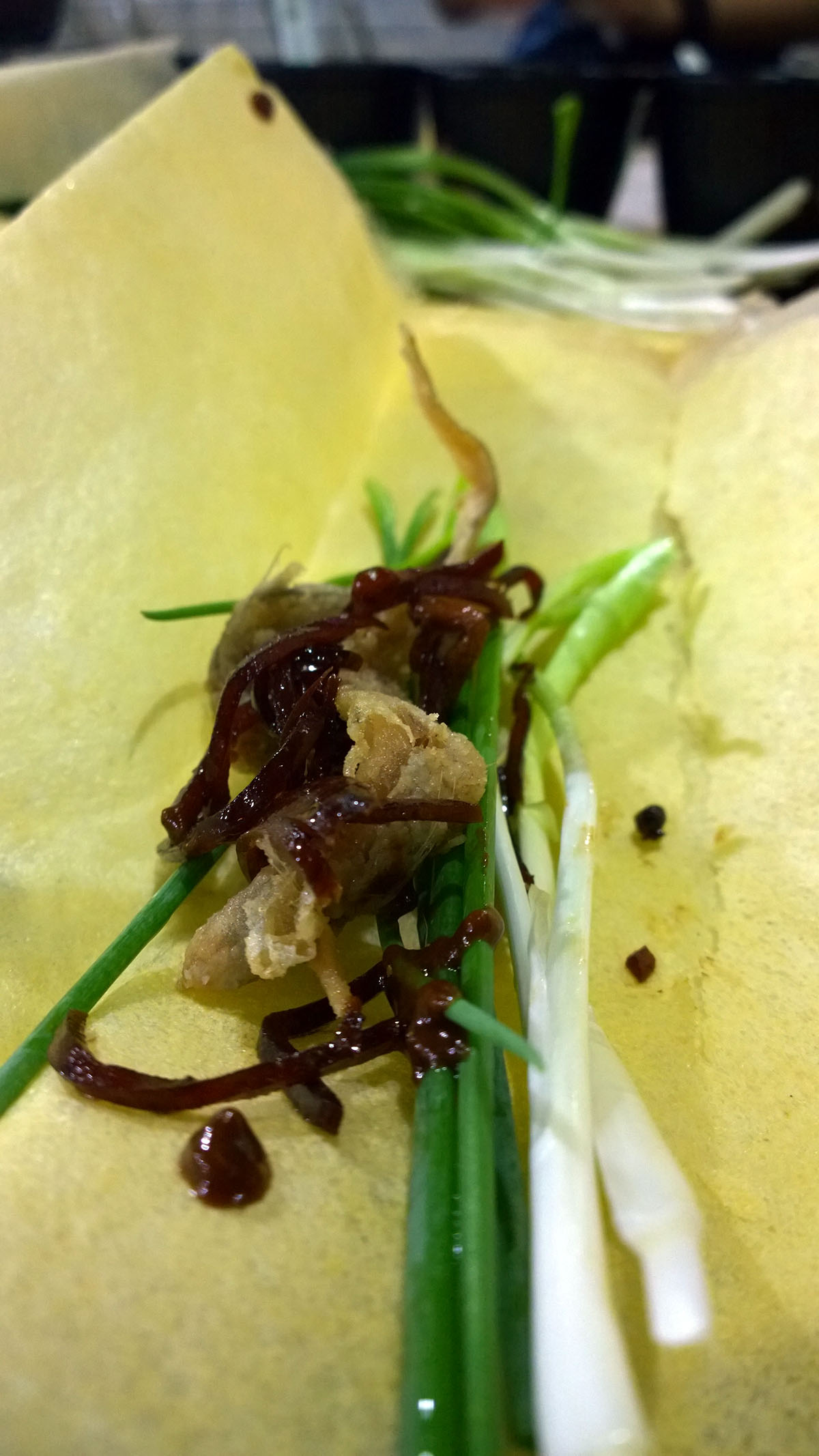 煎饼卷大葱